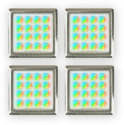 Produktbild von kalb | LED RGB Vitrinenbeleuchtung Glasbodenbeleuchtung Schrankleuchte SET 4er Set