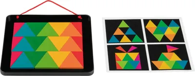 Produktbild von Playtive Magnetformen Tafel Kreativ Logik Erkennen Feinmotorik Spiel Fördern Dreieck