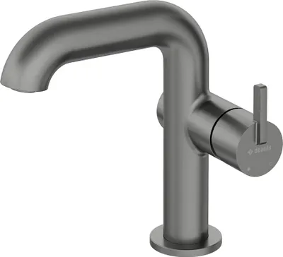 Produktbild von Waschbeckenarmatur, mit rechteckigem Auslauf, Titanium, SILIA-30