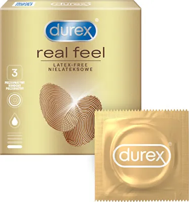 Immagine prodotto di Durex Feel prezerwatywy nielateksowe 3 sztuki