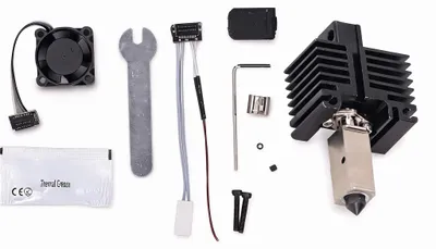 Hotend-Kit 0,2 mm gehärtete Stahldüse für 3D-Drucker