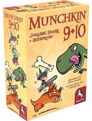 Zdjęcie produktu dla Pegasus Munchkin 9+10, Gra karciana, Rodzina, Gra rodzinna