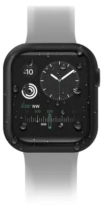 Productafbeelding van Uniq Nautic Waterproof Case voor de Apple Watch 7 / 8 / 9 - 45 mm - Midnight Black
