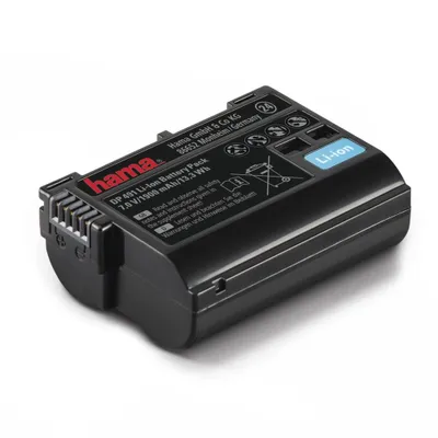 Produktbild von Hama DP 491, Nikon, 1900 mAh, 7 V, Lithium-Ion (Li-Ion)