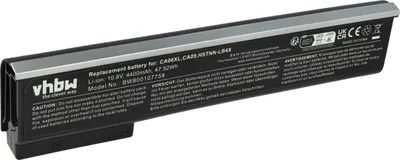 Produktbild von vhbw Akku Ersatz für HP CA09, CA09100XL, CA06055XL, CA06XL, 7718678-421, CA06, 718756-001, 718757-001, E7U21AA für Notebook (4400 mAh, 10,8 V, Li-Ion)