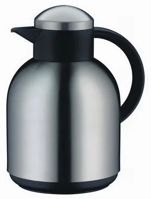 Produktbild von 1x alfi Isolierkanne Amici, Edelstahl mattiert 1,0 l Kanne, Kaffeekanne