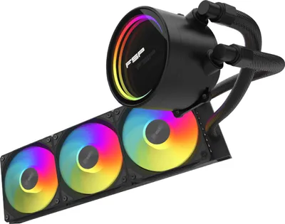 Obrázok produktu pre FSP AE36-B, Vodné chladenie typu všetko v jednom, 12 cm, 2300 ot/min, Čierna