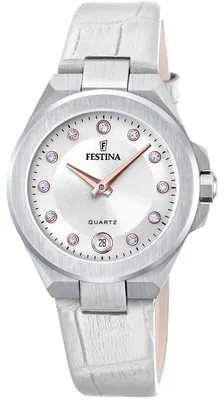 Zdjęcie produktu dla Zegarek Festina F20701-1 CYRKONIE biały