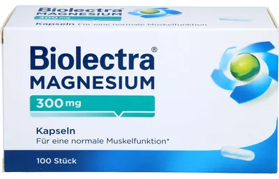 Produktbild von Biolectra Magnesium 300 mg Kapseln, 100 St. Kapseln