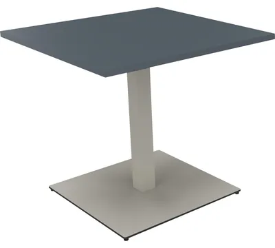 Produktbild von Bespr.ti Rechteck Tellerfuß Quadrat B800xT8000xH720 si/Lavagrau
