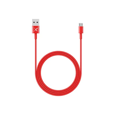 Zdjęcie produktu dla XLayer 214096, 1 m, Micro-USB A, USB A, USB 2.0, Czerwony