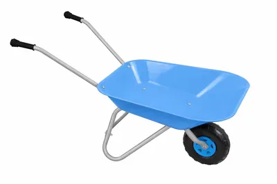 Produktbild von Kinder Metallschubkarre blau - Outdoor Active - 560