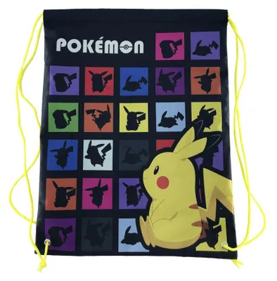 Produktbild von Pokémon Turnbeutel Sportbeutel Kinder mit Kordelzug für Schule