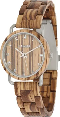 Produktbild von LAiMER Damen Uhr 0116 Greta Zebranoholz Vegan