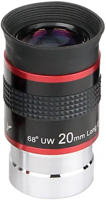 Produktbild von Svbony Okular 1,25", Ultraweitwinkel Okular 20mm, Aluminiumlegierungskörper FMC 68 Grad Okular für Teleskope