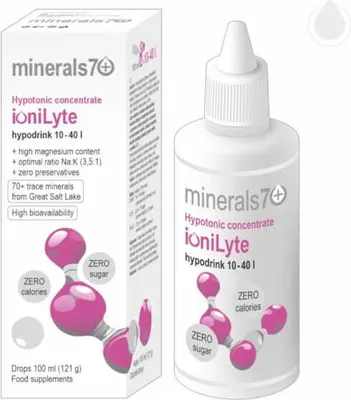 Produktbild von Ionilyte hypotonisches Konzentrat 100 ml MINERALIEN7 +