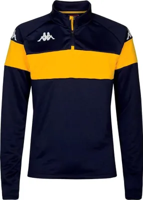 Immagine prodotto di Kappa Dovare Felpa con mezza zip Giallo,Blu S Uomo Giallo,Blu S