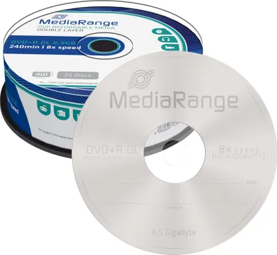 Produktbild von 25 MediaRange DVD+R