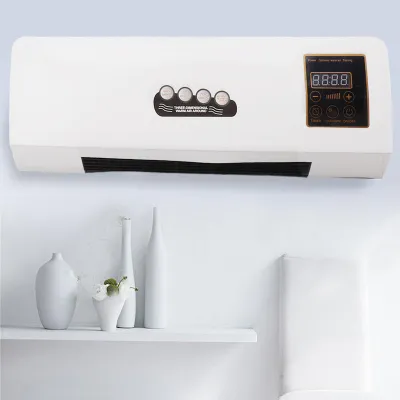 Obrázok produktu pre Nástenná klimatizácia horúci ventilátor 10m diaľkové ovládanie 1800W klimatizácia ohrievač pre spálňu