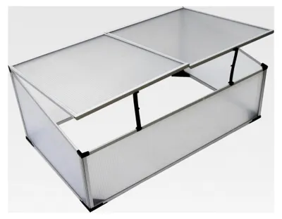 Produktbild von Alu Frühbeet 100 x 60 x 30 cm Gewächshaus für Tomaten