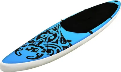 Produktbild von vidaXL Aufblasbares Stand Up Paddle Board Set 305x76x15 cm Blau