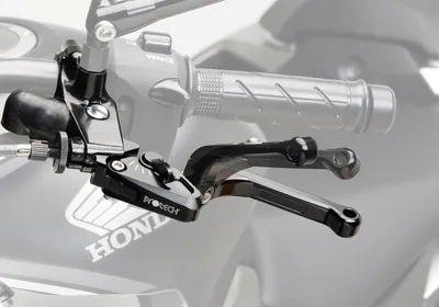 Immagine prodotto di Leva freno Protech Race 133 - 155 mm alluminio nero