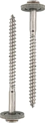 Produktbild von HELPMATE Spenglerschrauben 4,5x65 mm Edelstahl A2 150 Stück - T20, Dichtscheibe