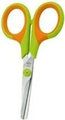 Produktbild von WEDO Bastelschere Soft Kid für Linkshänder Länge: 115 mm grün / orange