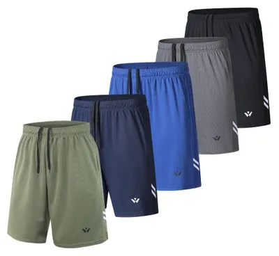 Produktbild von Omgoods – Herren Sportshorts – Schnell trocknende Trainingsshorts mit Taschen