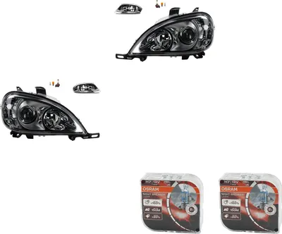 Produktbild von Scheinwerfer + Osram Night Breaker Laser passend für Mercedes W163 M-Klasse H7 1638200328 1638200128 A1638200128 A1638200328 1638200428 1638200 Johns