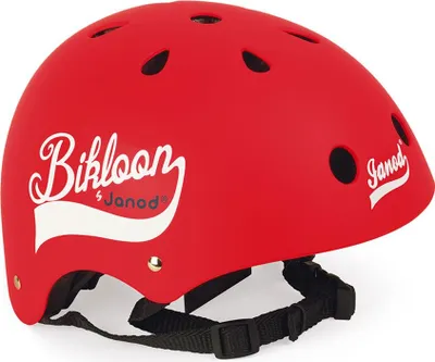 Immagine prodotto di JANOD casco da bici rosso per bambini e ragazzi