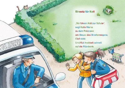 Produktbild von Silbengeschichten zum Lesenlernen - Polizeigeschichten