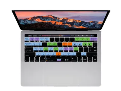 Produktbild von macOS Tastatur Cover Deutsch für MacBook Pro 13"/15" ab 2016