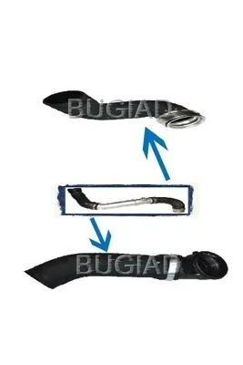 Produktbild von BUGIAD 84615 Turbo Ladeluftschlauch für BMW X3 (E83) X3 (F25)