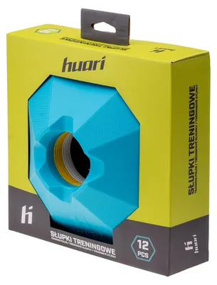 Image de Huari - Marqueurs d'entraînement « Conise », en plastique (lot de 12) PP15346 (taille unique) (bleu)