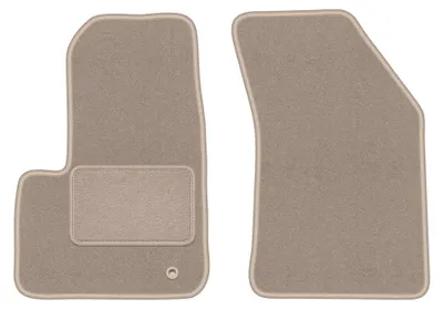 Zdjęcie produktu dla Dywaniki samochodowe welurowe przednie do: Chrysler Sebring III (2007-2010, sedan) beżowe, dopasowane