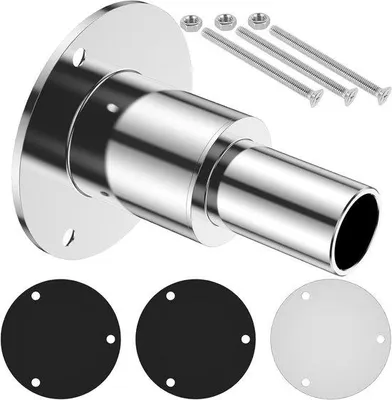 Immagine prodotto di Raccordi di scarico diritti in acciaio inossidabile da 24 mm per riscaldamento - Accessori per barche, auto e camion - Acciaio inossidabile 316 - Resistenti e affidabili - Metallo di alta qualità