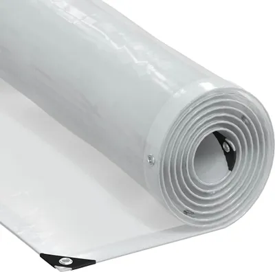 Produktbild von Transparente Plane mit Ösen 4x6 m Polyethylen