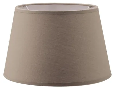 Produktbild von Home Sweet Home Stoff Lampenschirm Taupe - 20 x 15 x 13 cm
