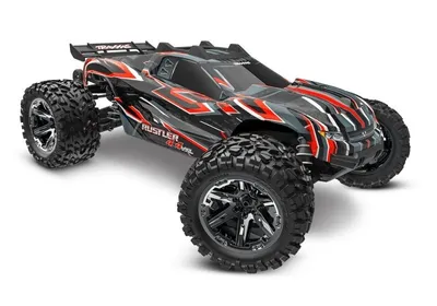 Produktbild von Traxxas  Rustler 4x4 VXL HD rot 1/10 Stadium-Truck RTR TRX-67376-4-RED