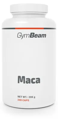 Produktbild von GymBeam - Maca, 240 Kapseln