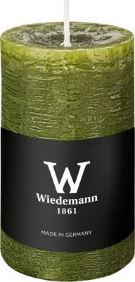 Produktbild von Durchgefärbte Stumpen Kerzen Olive 160 x Ø 68 mm, 1 Stück