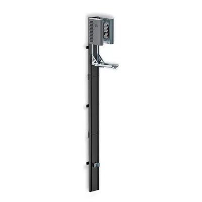 Immagine prodotto di Cavalletto verticale per biciclette Cranit WS5 Cavalletto meccanico da parete per biciclette nero argento