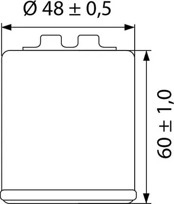 Produktbild von Hi-Q Ölfilter Patrone OF183 für Piaggio/Vespa/Aprilia - Erstausrüsterqualität