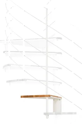 Produktbild von Minka Höhenerweiterung für Fusion 120cm Durchmesser Buche Weiß