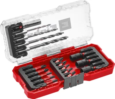 Zdjęcie produktu dla Einhell Bit set 1/4 (6.3 mm) 18-piece 108709