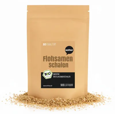 Produktbild von Wohltuer indische Flohsamenschalen - 900g