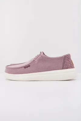 Produktbild von HEY DUDE WENDY RISE CHAMBRAY GRID Rosa