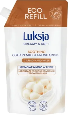 Produktbild von Flüssigseife Nachfüllung Luksja Cot&Vit 400Ml