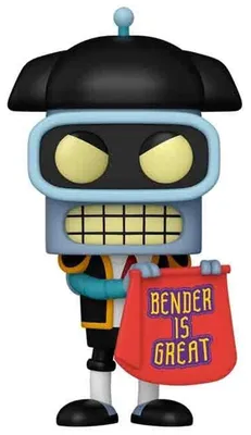 Imagen del producto de Figurita de vinilo Pop! Animation de Bender (Matador) de Futurama, 9 cm